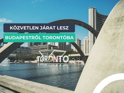 <p>Jó hír a tengerentúlra készülőknek: 2026 nyarától ismét közvetlenül repülhetünk Torontóba Budapestről. Az Air Canada június 6-tól október 24-ig heti négy alkalommal közlekedik majd a kanadai nagyváros és a magyar főváros között.</p>