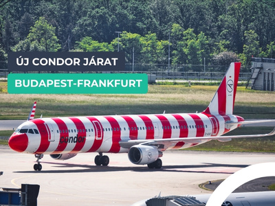 <p>Április végén indul a Condor közvetlen járata Budapest és Frankfurt között, amely új lehetőségeket nyit meg a magyar utazók számára.</p>