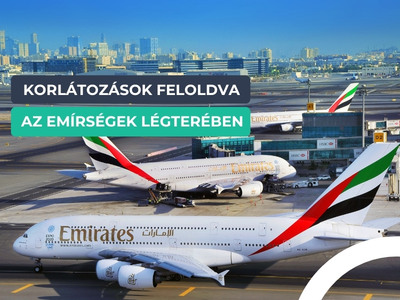 Korlátozás feloldva: szabad az út az Emírségek felett