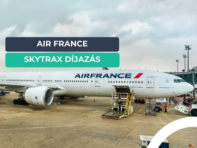 Ismét az Air France lett Nyugat-Európa legjobb légitársasága