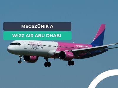<p>A Wizz Air szeptember 1-jével hivatalosan is megszünteti az Egyesült Arab Emírségekben működő leányvállalatát, a Wizz Air Abu Dhabit.</p>