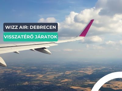 <p>A Wizz Air 2026 nyarán jelentősen bővíti ismét Debrecenből elérhető útvonalait: három korábbi, népszerű járat tér vissza a menetrendbe, amelyek újra közvetlen összeköttetést adnak a városnak Izraellel, Hollandiával és Törökországgal.</p>